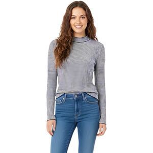 Everlane Womens Sweater Size XS Crewneck Organic Cotton Striped Blue Nautical